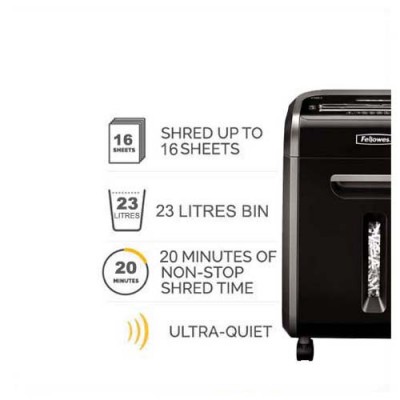 Fellowes Powershred Deskside Shredder 79Ci Cross Cut 16 Sheets